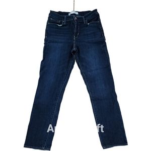 Levi Straus Mid Rise Slim Dark Blue Jeans